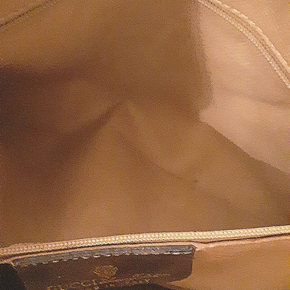 GUCCI SUPREME WEB SHERRY LINE VINTAGE AUTHENTIC TOTE BAG - Picture 4 of 13